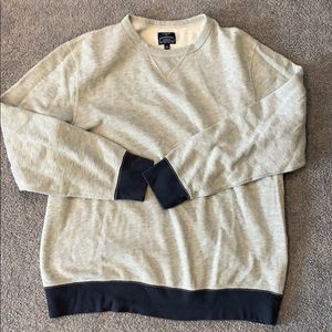J. Crew Fleece XL heather navy